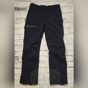 Orage Men’s L Ski Snow Pants Black Insulated Waterproof Winter L